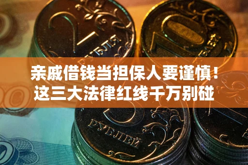 北京亲戚借钱当担保人要谨慎！这三大法律红线千万别碰