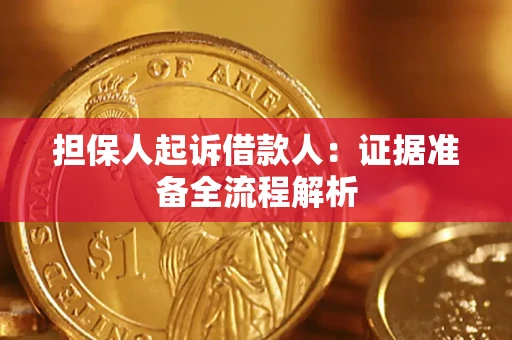 北京担保人起诉借款人：证据准备全流程解析