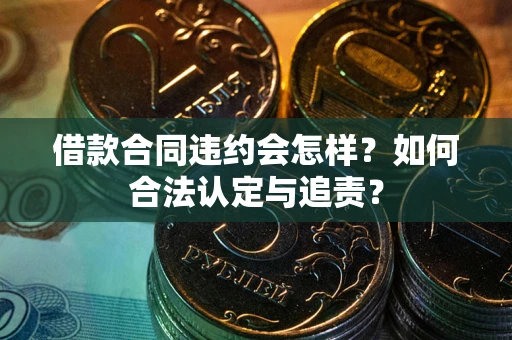 北京借款合同违约会怎样？如何合法认定与追责？
