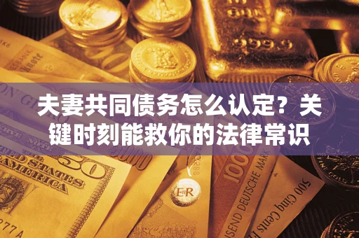 北京夫妻共同债务怎么认定？关键时刻能救你的法律常识