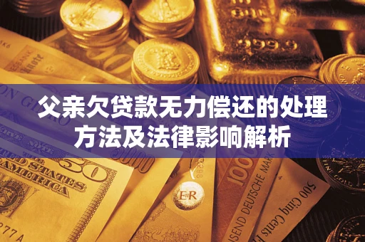 北京父亲欠贷款无力偿还的处理方法及法律影响解析